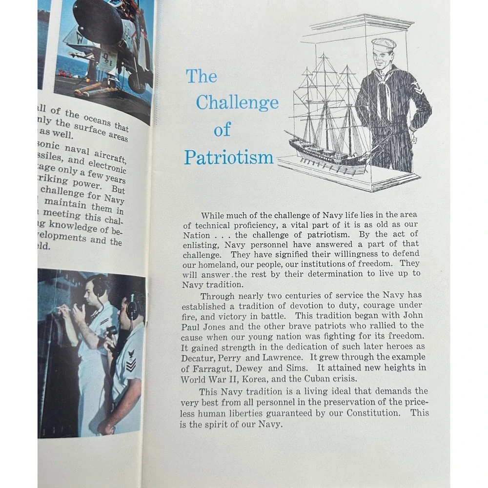 Vintage‎ US Navy Life United States Navy Booklet 1967 Recruitment Americana 60s